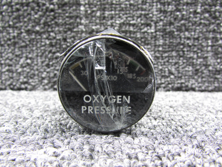 6901-831 American Standard Oxygen Pressure Gauge (Broken Glass)