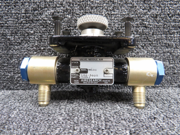 131004-2 Airesearch NV1-3-1 Air Needle Valve