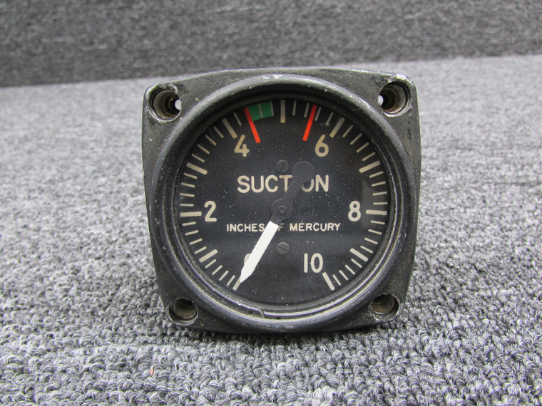 26-86019-1 Swearingen Vacuum Suction Indicator (Worn Face and Paint)