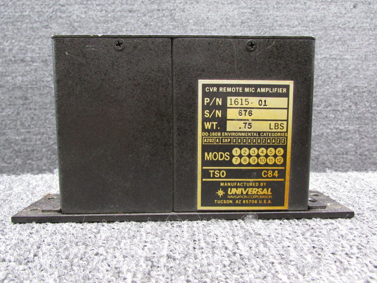 1615-01 CVR Remote Mic Amplifier