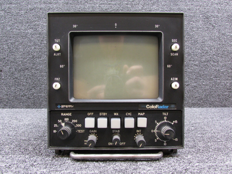 MI-585162-6 Sperry DI-9001 Digital Radar Indicator with Mods and Mounting Tray