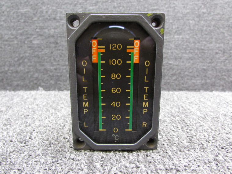 VSDL-0C219A (Alt: 9912147-1) US Gauge Oil Temperature Indicator (28V)