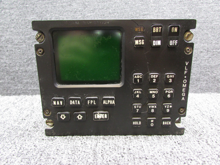 11600-11 Global GNS-500A VHF-Omega Nav System with Mods (Cracked Face)