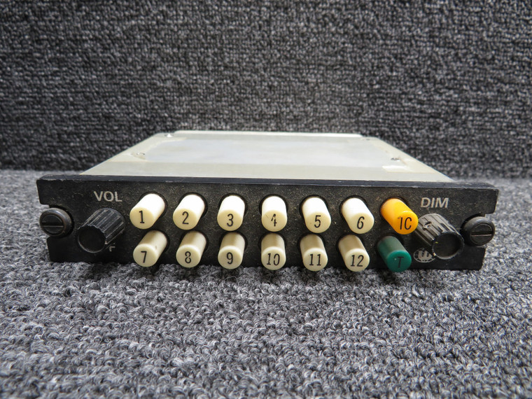 400-0032-1 Wulfsberg C-118 Flitefone III Cockpit Control Unit (Black)