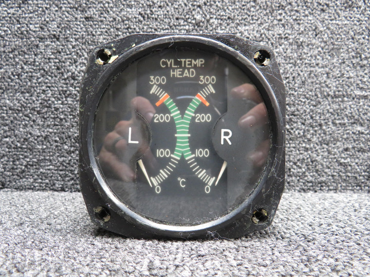 202-2F1F1K (Alt: MFR14140) Edison Electronics Dual Cylinder Temp Indicator