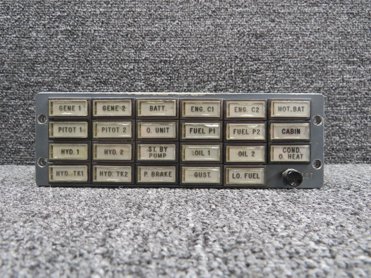652TS01Y01 (Alt: 116) Tableau Annunciator Panel