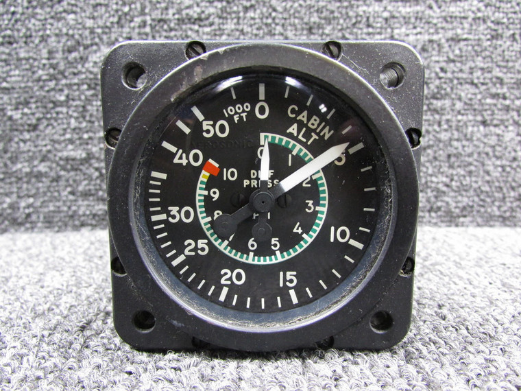 55050-0143 Aerosonic Cabin Altitude Differential Pressure Indicator