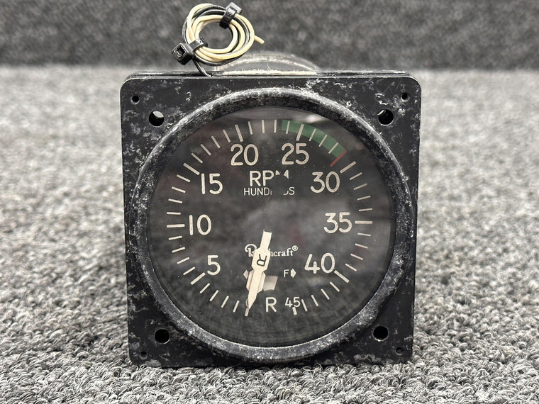 IU236-001-2 (Alt: 96-384059-5) Edo-Aire Dual Tachometer Indicator (27V, Lighted)
