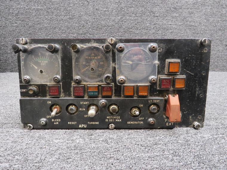 306-540458-041 (Alt: 380-541455-120) APU Fire Panel Assembly (Worn Face)