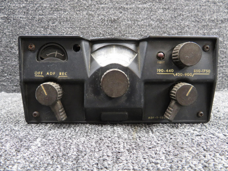 1U022 Bendix ADF-T-12C ADF Receiver (Dial Face Discolored)