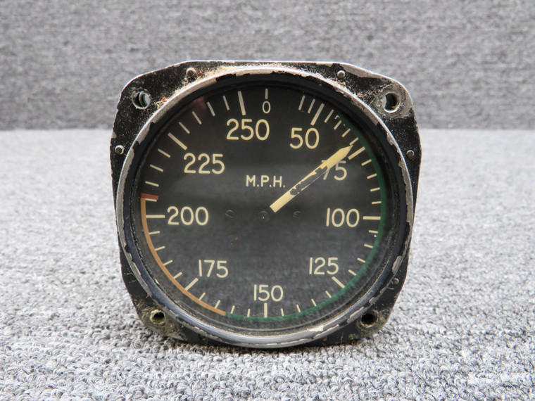 35-324297 Beech C-35 Airspeed Indicator (Worn Face)