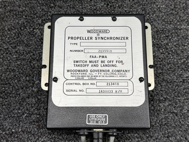 213556B, 213460 Woodward Propeller Synchronizer Assembly