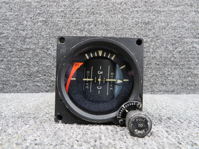 501-1036-07 J.E.T AI-804G Attitude Gyroscope Indicator (Black)