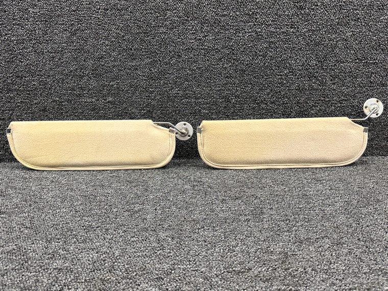 60-530206-3, 60-530206-4 Beechcraft B-60 Sun Visor Set LH and RH