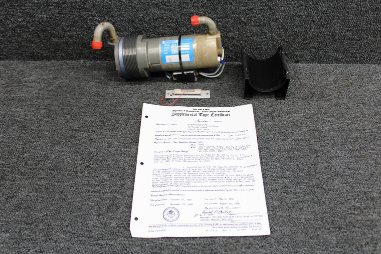 AA4A3-1 Tempest Auxiliary Dry Air Pump Assembly w/ STC (14V) (Prop Struck, Core)