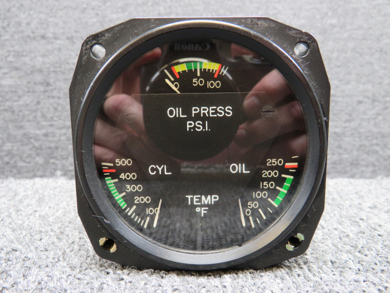 18-1002-5 (Alt: PS50160-1E) AID, RC Allen Engine Tri-Gauge Indicator