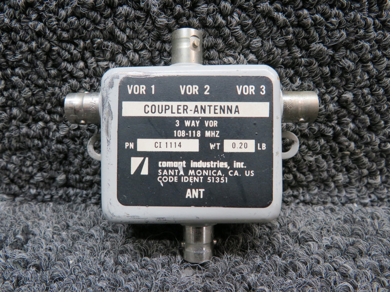 CI-1114 Comant 3 Way VOR Antenna Coupler