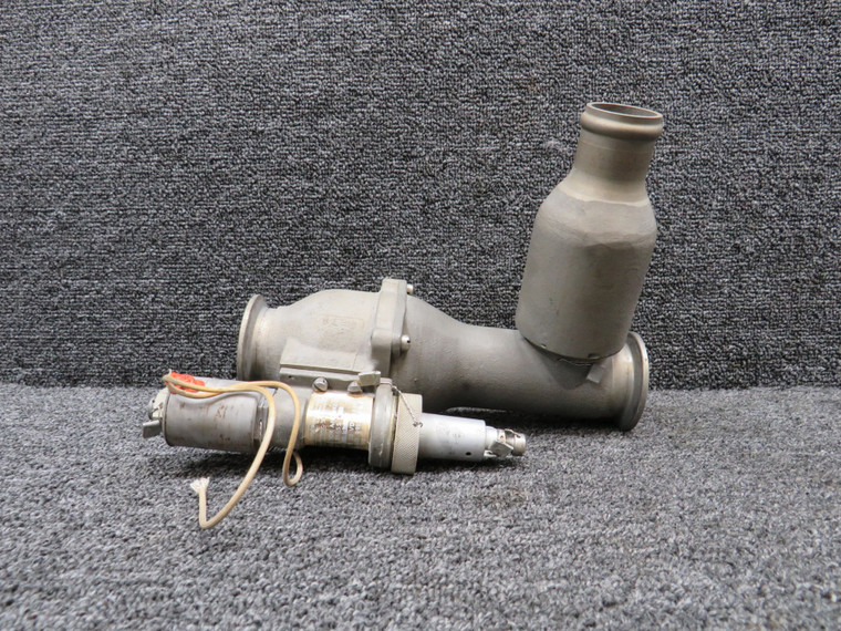 225655D (Alt: 9912068-3) Whittaker Pressure Regulator &amp; Shut-Off (Core)