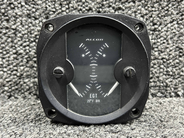 205-18A (Use: 46155) Alcor Dual Exhaust Gas Temperature Gauge (Minus Probes)