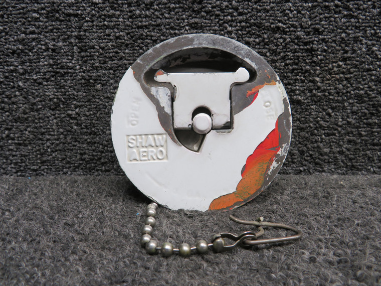 0823410-2 (Alt: 516-001) Shaw Aero Fuel Cap Assembly LH or RH with Chain