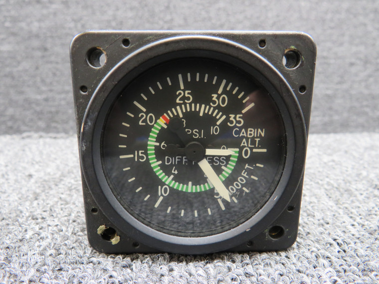 3000 (Alt: 27-84253-1) United Cabin Altitude Differential Pressure Indicator