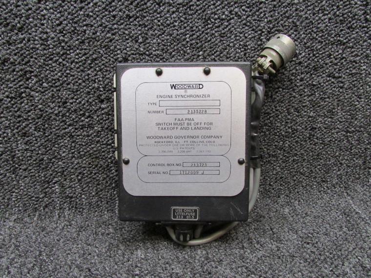 213522B, 213723 Woodward Engine Synchronizer Control Box