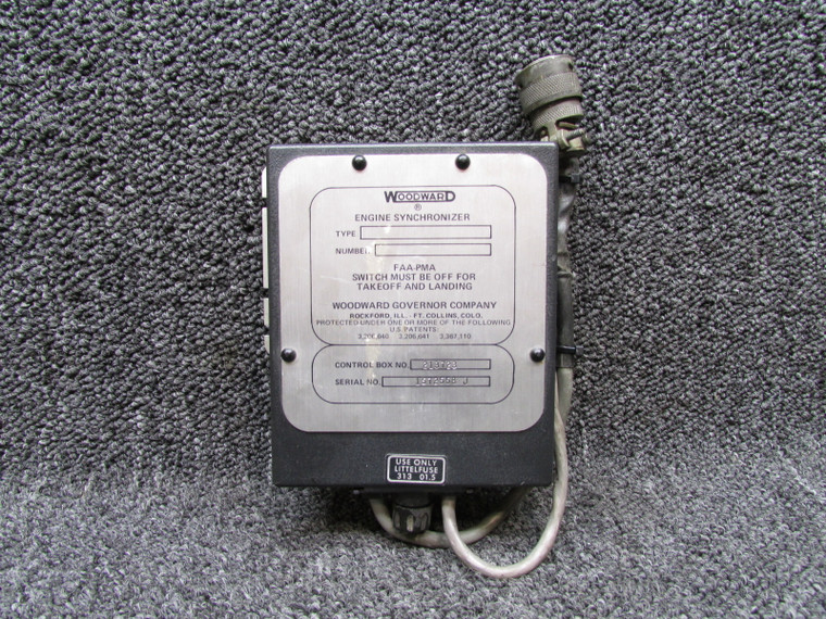 213723 (Use: 213787) Woodward Engine Synchronizer Control Box