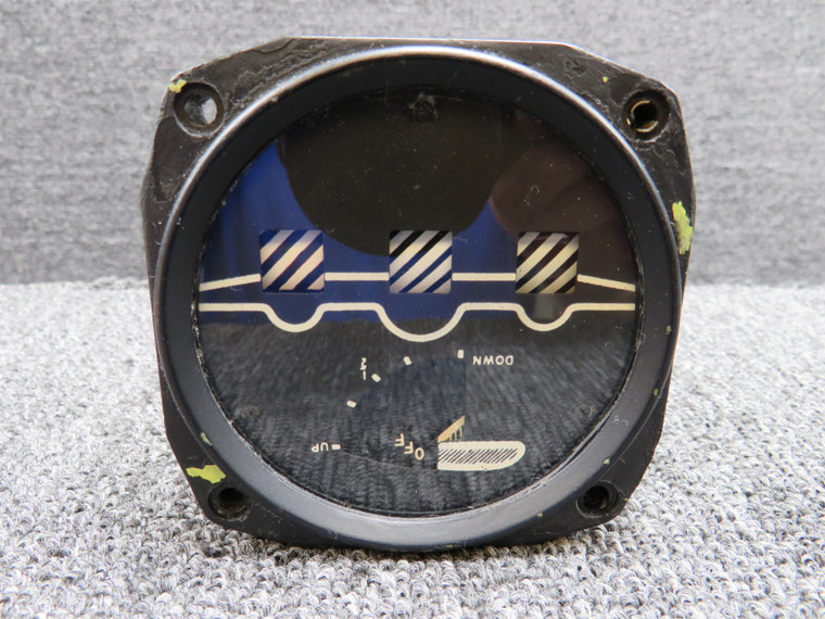 8DJ26AAA GE AN5780-T3 Wheels and Flaps Position Indicator (White Lettering)
