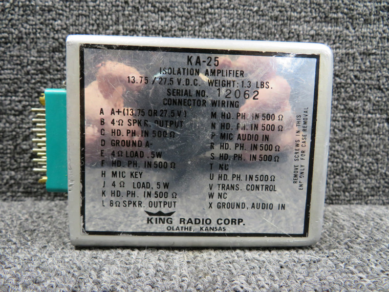 King Radio KA-25 Isolation Amplifier