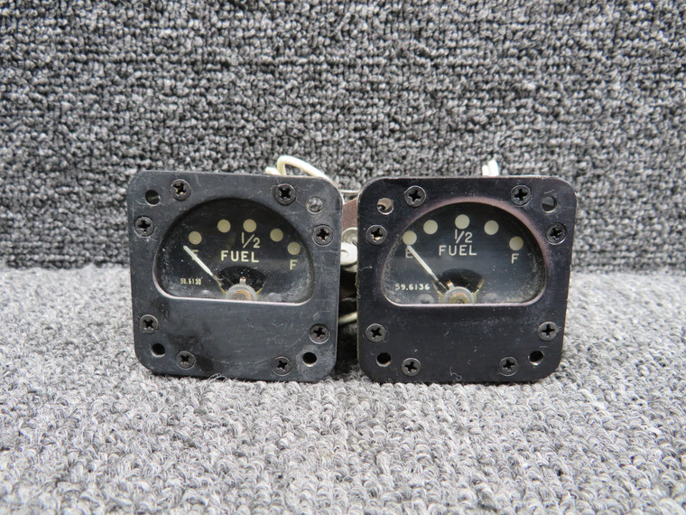 50-384001-27 Beechcraft Dejur Dual Fuel Load Indicator
