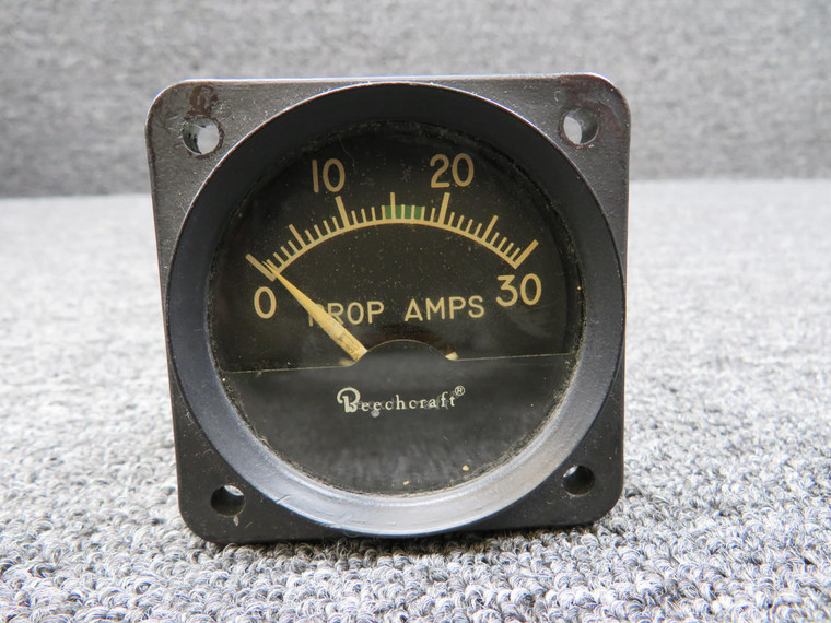 A-1157-9 (Alt: 90-380007-9) Hickok Propeller Ammeter Indicator