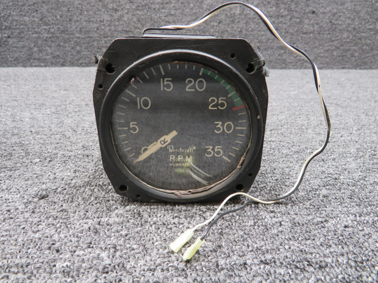 511L-4-3 (Alt: 96-384057-3) Instruments Inc. Dual Tachometer Indicator, Lighted