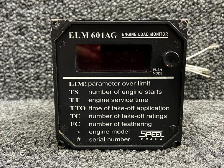 ELM-601.00 Speel Praha Engine Load Monitoring Device w Transducer (No Connectors)