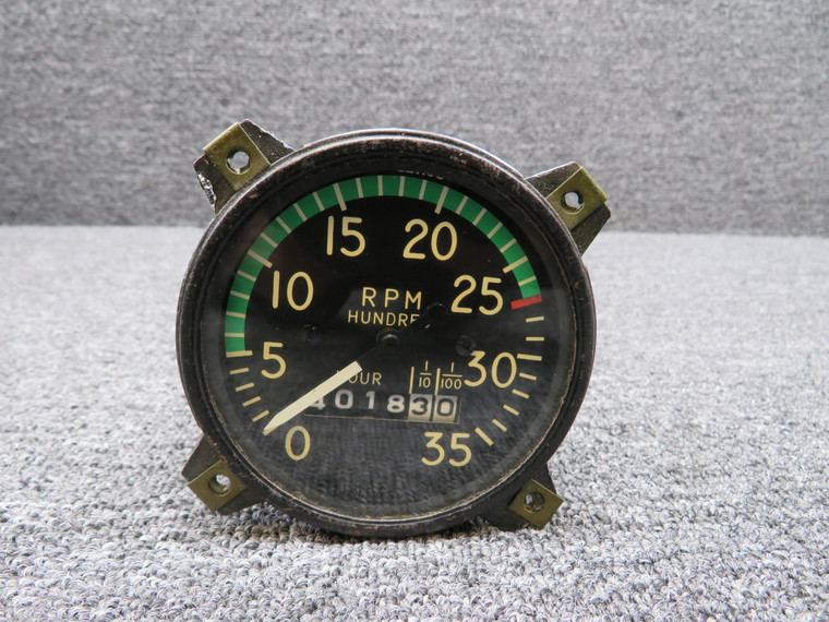 821108 Recording Tachometer Indicator (Hours: 4018.30)