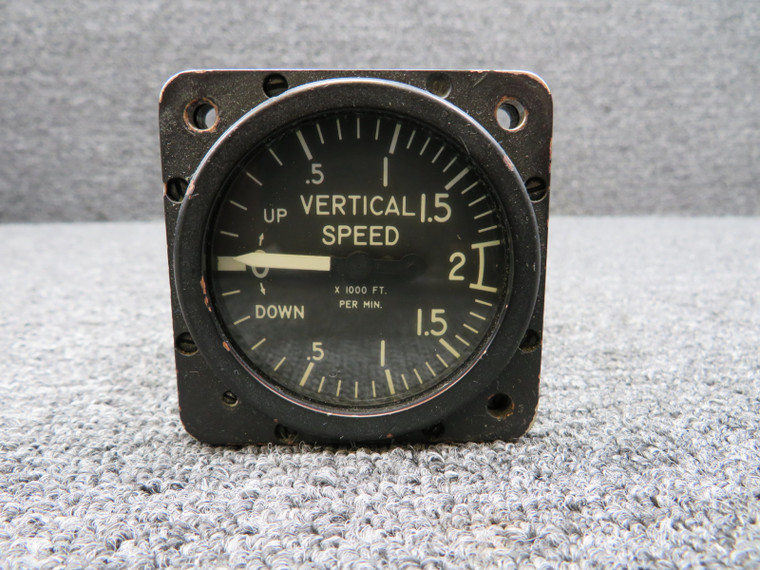 RCM-20-MS Aerosonic Vertical Velocity Indicator (Chipped and Worn Paint)