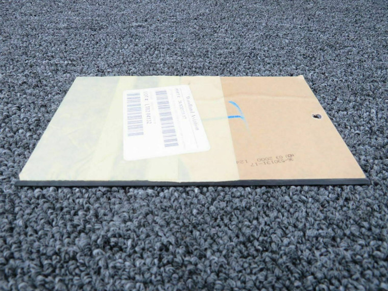 36-530131-17 Plate Instruction Baggage (New Old Stock) (SA)