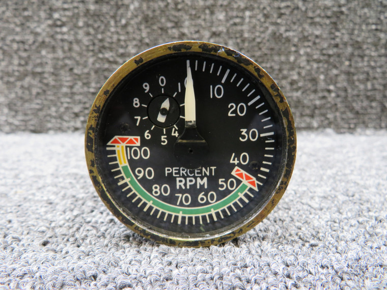 8DJ81LWS2 Instrument Dept Electrical Tachometer Indicator (0-110 %) (Worn Face)
