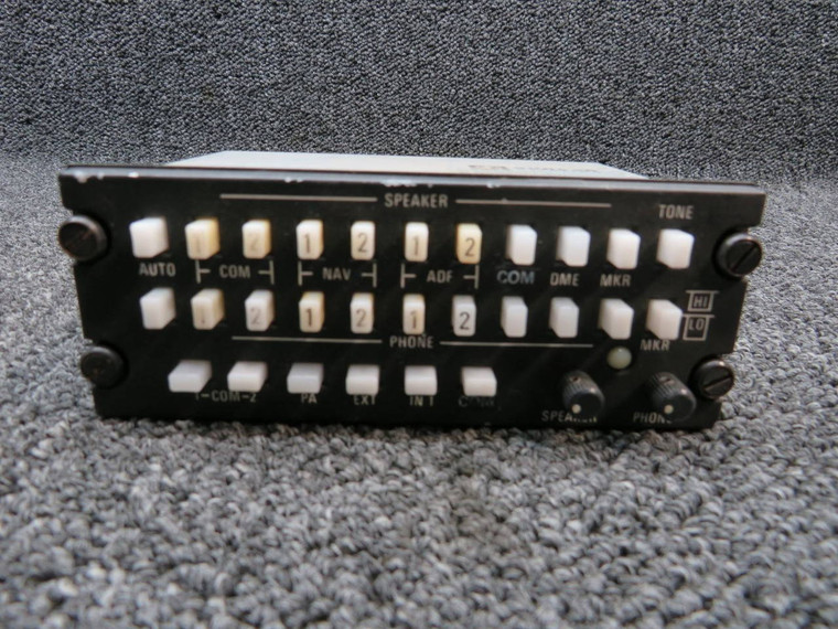 071-1087-03 King Radio KA119 Audio Control Panel with Yellow Tag (C20)