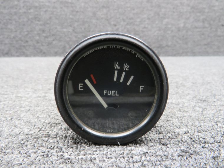 C662004-0103 Stewart Warner Fuel Indicator (12V) (Worn Face) (Cloudy Screen)
