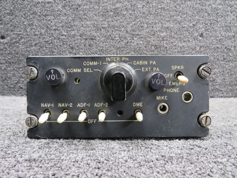 10-1025-04 LearJet PL-175D Audio Panel