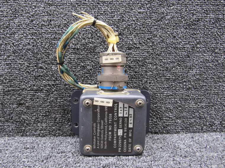 229975-1 (Alt: 9914130-12) Whittaker Compartment Control