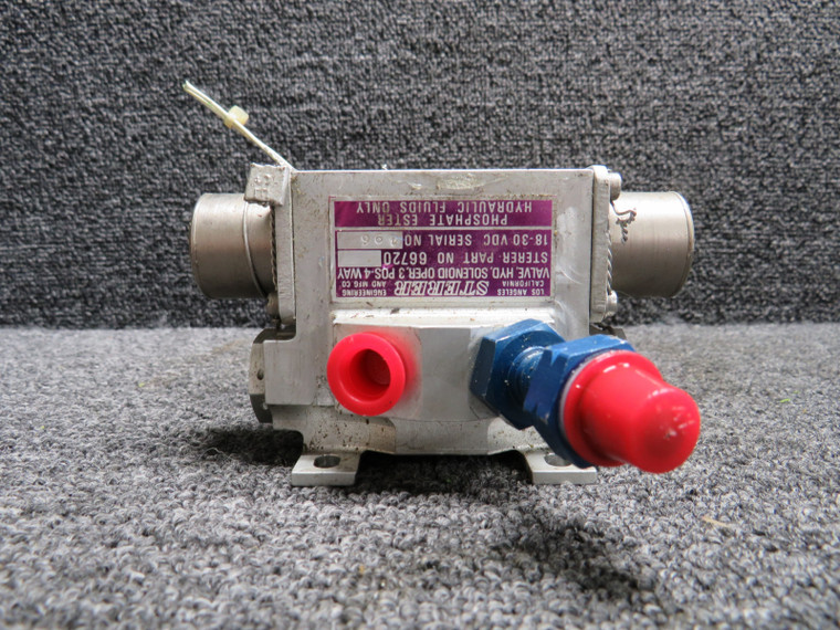 66720 Sterer Hydraulic Operator 3 Position 4 Way Valve