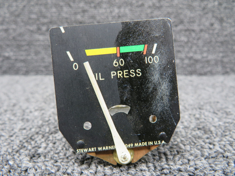 813049 Stewart-Warner Oil Pressure Indicator