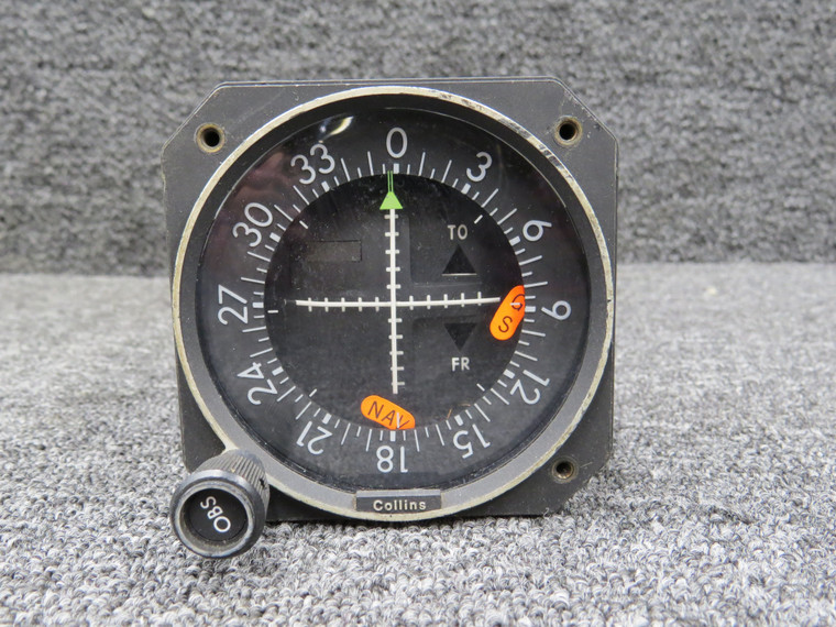 622-4478-001 Collins IND-351A GPS, VOR, LOC Glideslope Indicator