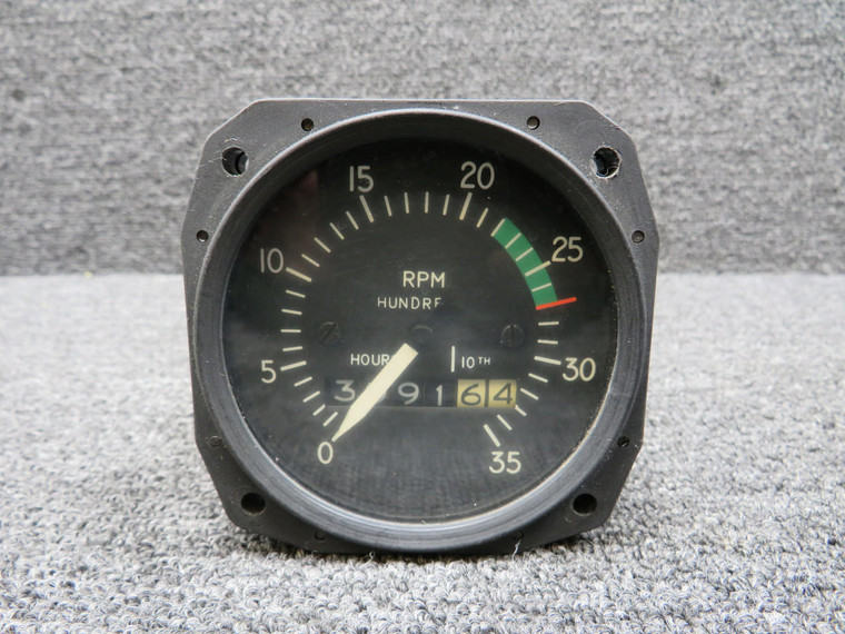 5409-03 (Alt: 855004-503) Aero-Mach Recording Tachometer Indicator (H: 3991.64)