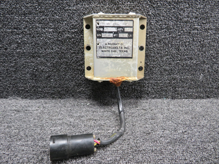 VR418-4 Electrodelta Voltage Regulator (Corroded Casing)