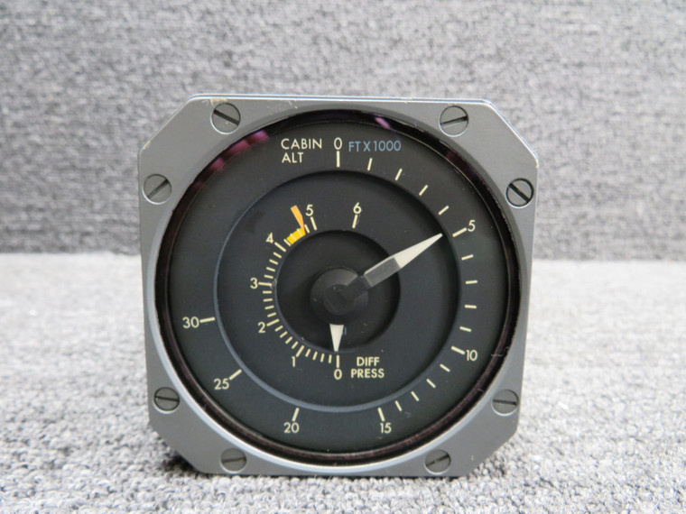 AW2835AG01 US Gauge Dual Cabin Altimeter and Pressure Indicator
