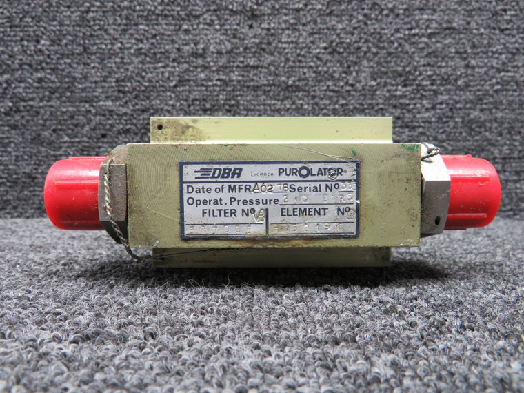 587005 DBA Filter Housing with Green Repairable Tag (Core)
