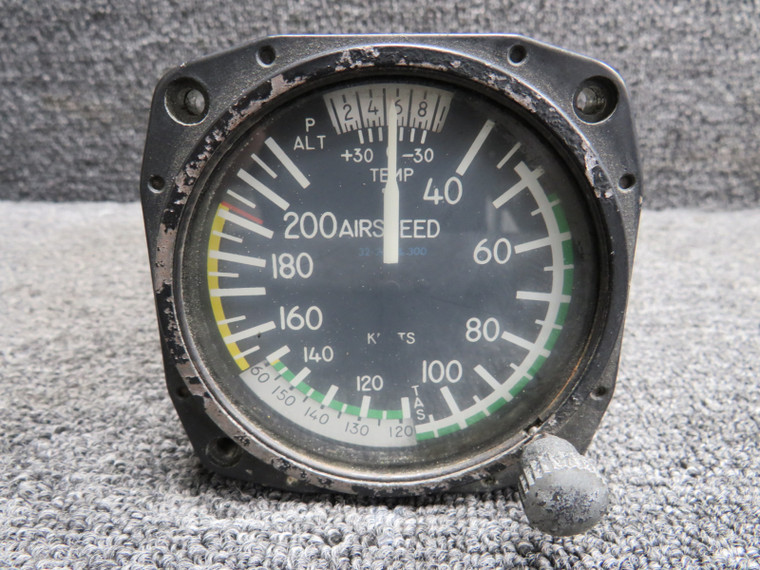 8125 United Instruments True Airspeed Indicator (Code: B.275) (Worn Face)