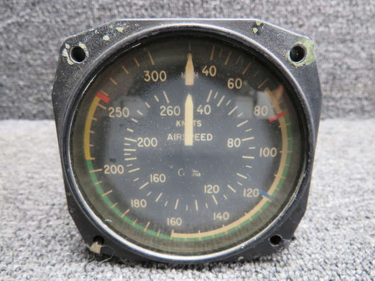 CM3301-4 (Alt: 22-695-096-4) Carruth Airspeed Indicator (Worn Face)